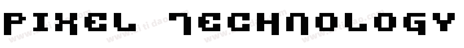 Pixel Technology +字体转换